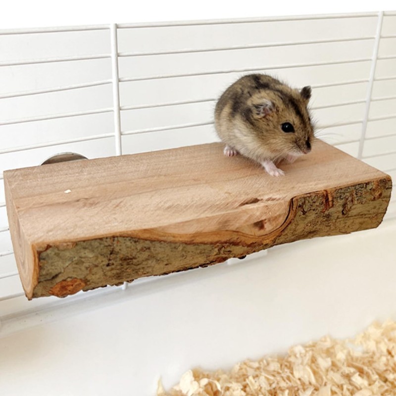 Hamster Play Wooden Platform For Cage Small Pets Toy Accessories