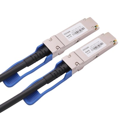 100GbE QSFP28 DAC Twinax Cable, 0.5 Meter 100GBASE-CR QSFP28 to QSFP28 Passiv...