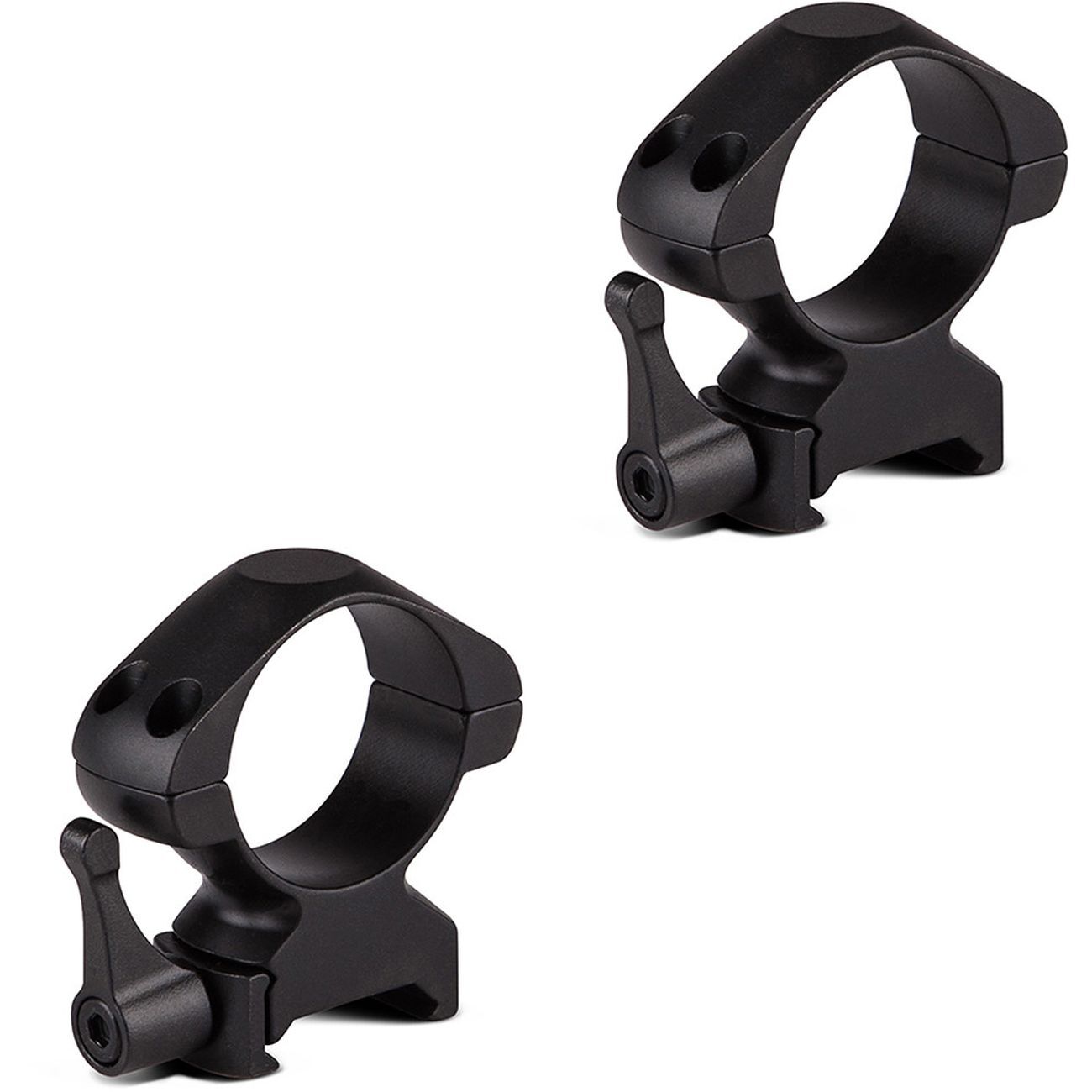 KONUS Stahl Zielfernrohr Montageringe mit Schnellspannhebel (Ø 25,4 mm; medium)