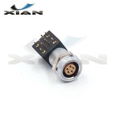 M12-1B 2Pin~16Pin EXG Wire Cable Connector,Circular Electrical Connector Socket