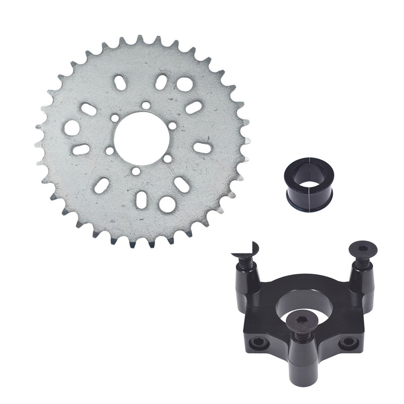 35T Sprocket 1.5" /1" CNC Adapter For 49cc 50cc 66cc 80cc Motorized Bicycle