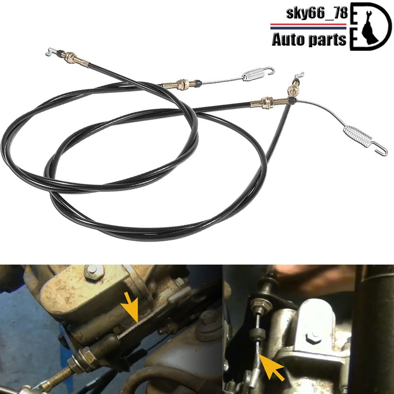 2-11082 Shifter Cables for Chuck Wagon CW-11 CW-413 Trail Wagon TW-400 LM-400