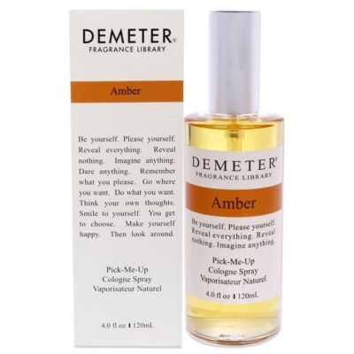 Demeter Amber Unisex Fragrance 4 Oz Full Size