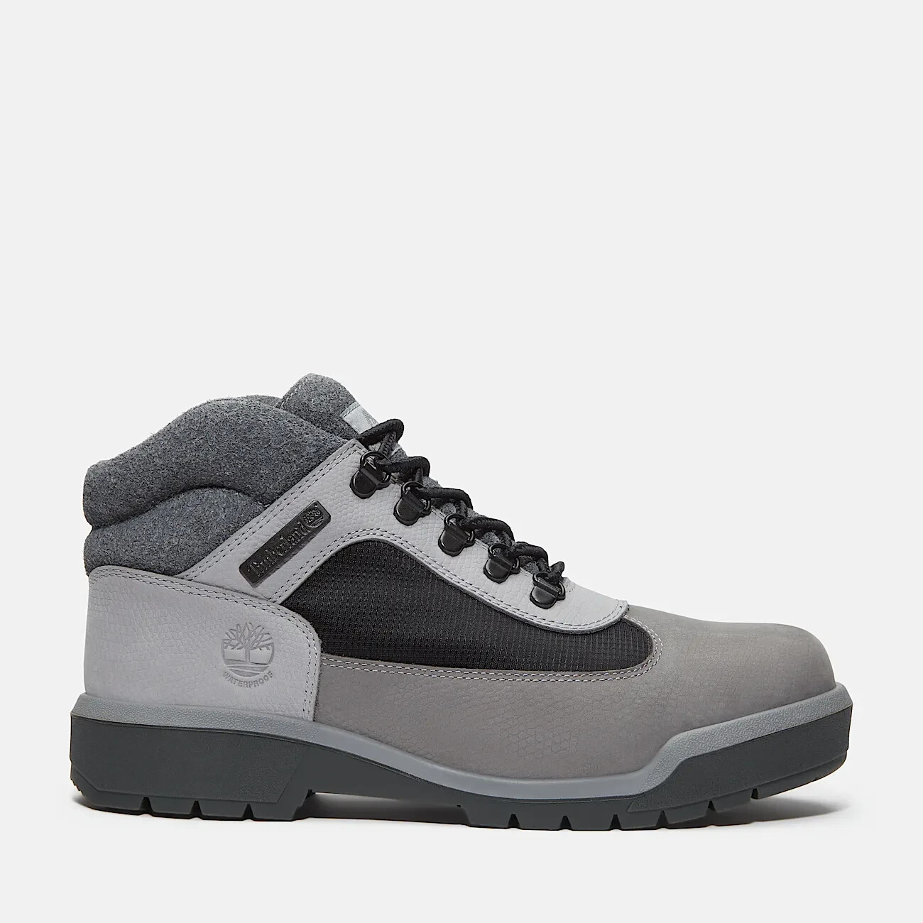 靴 Timberland 3 Eye Classic Dark Grey 28cm Timberland Men's Classic 3-Eye Lug Handsewn Boat Shoes