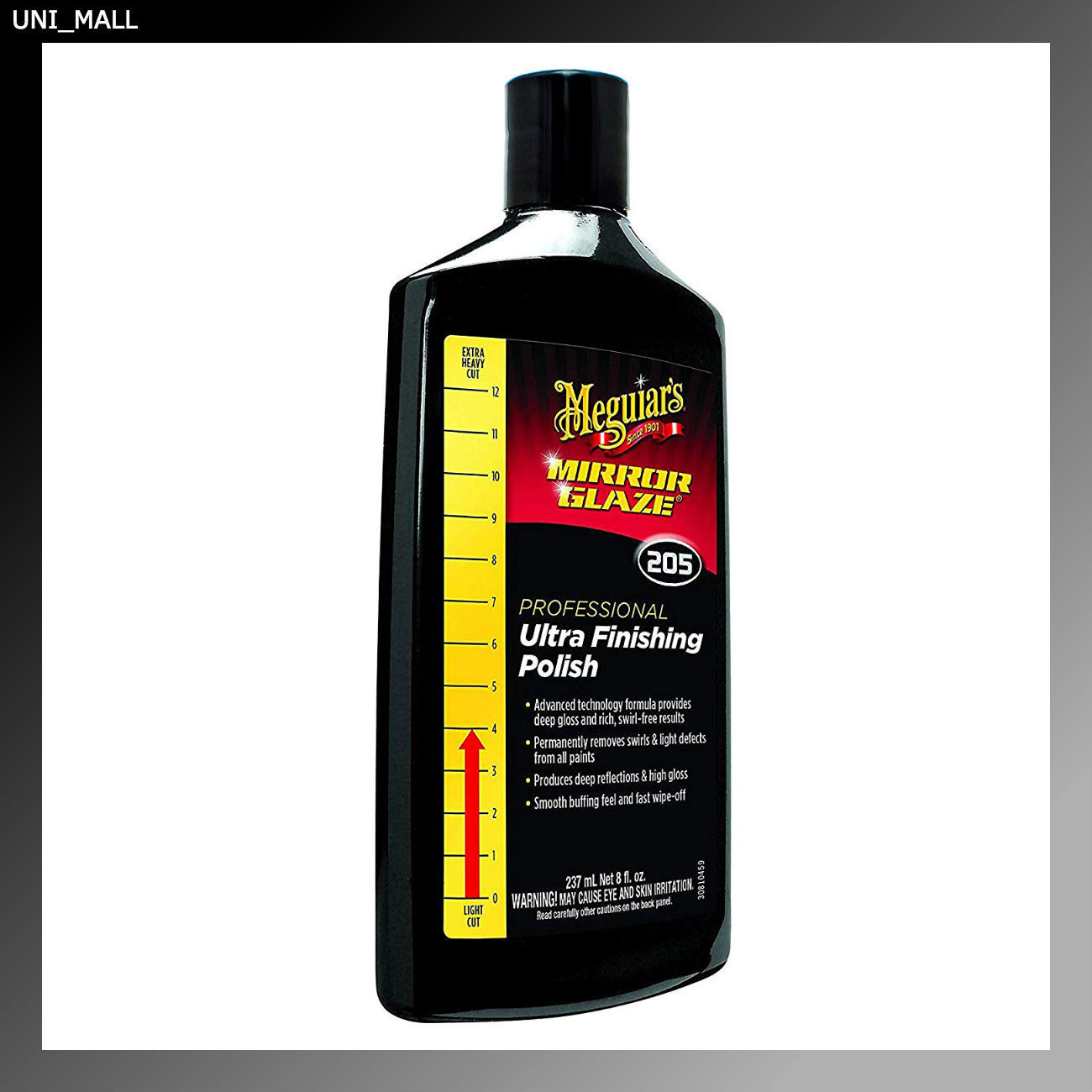 Meguiar's New M20508 Mirror Glaze Ultra Finishing Polish - 8 oz.