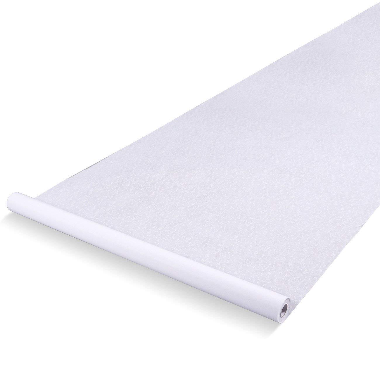 Wedding Aisle Runner Indoor or Outdoor Wedding Event Decoration, Polyester 50 ft