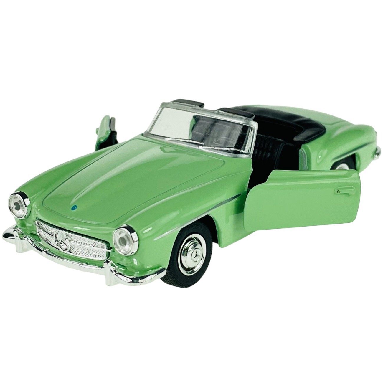 【WELLY】No.2311　MERCEDES-BENZ　190SL　1955 1955 Mercedes-Benz 190 SL Green Kids Metal Model Diecast