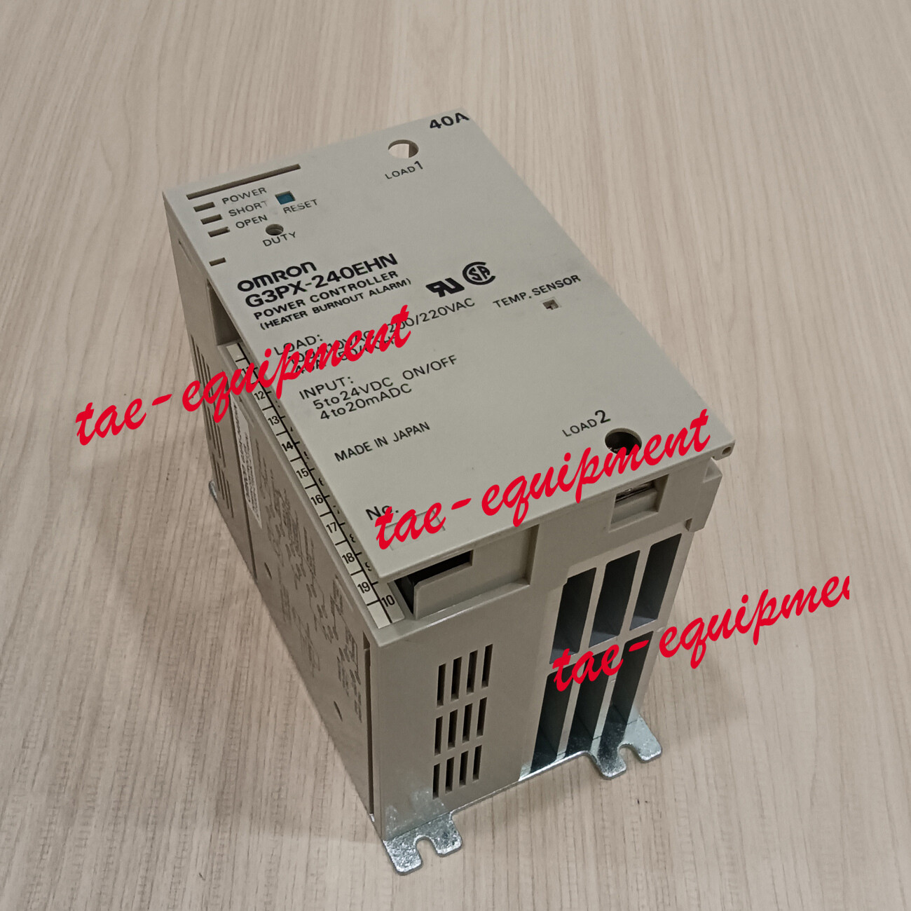 Used & 100% Tested Good OMRON G3PX-240EHN 40A Power Used & 100% Tested Good OMRON G3PX-240EHN 40A Power