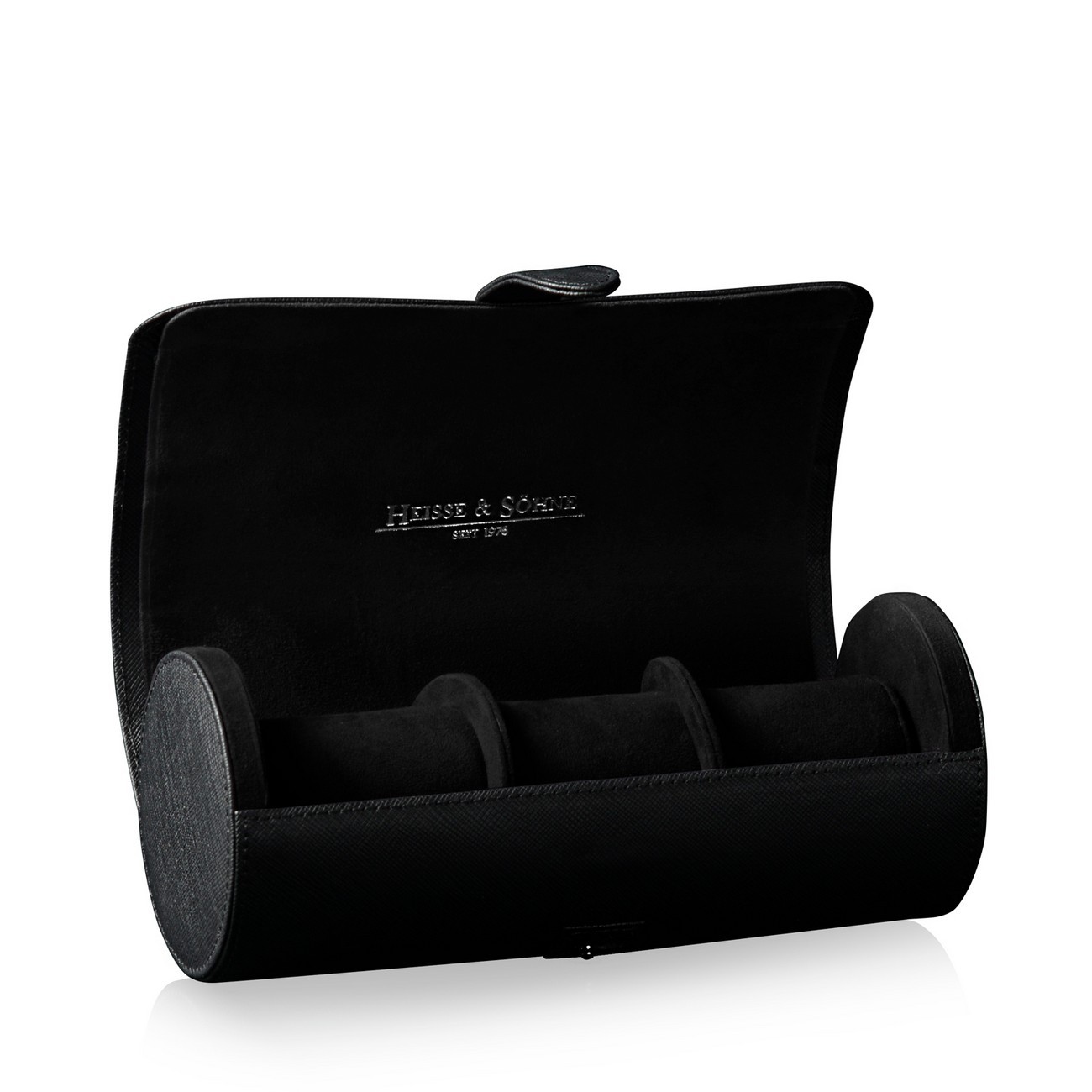 Heisse & Söhne - Uhrenrolle - schwarz - Rondo 3 - 70019-149