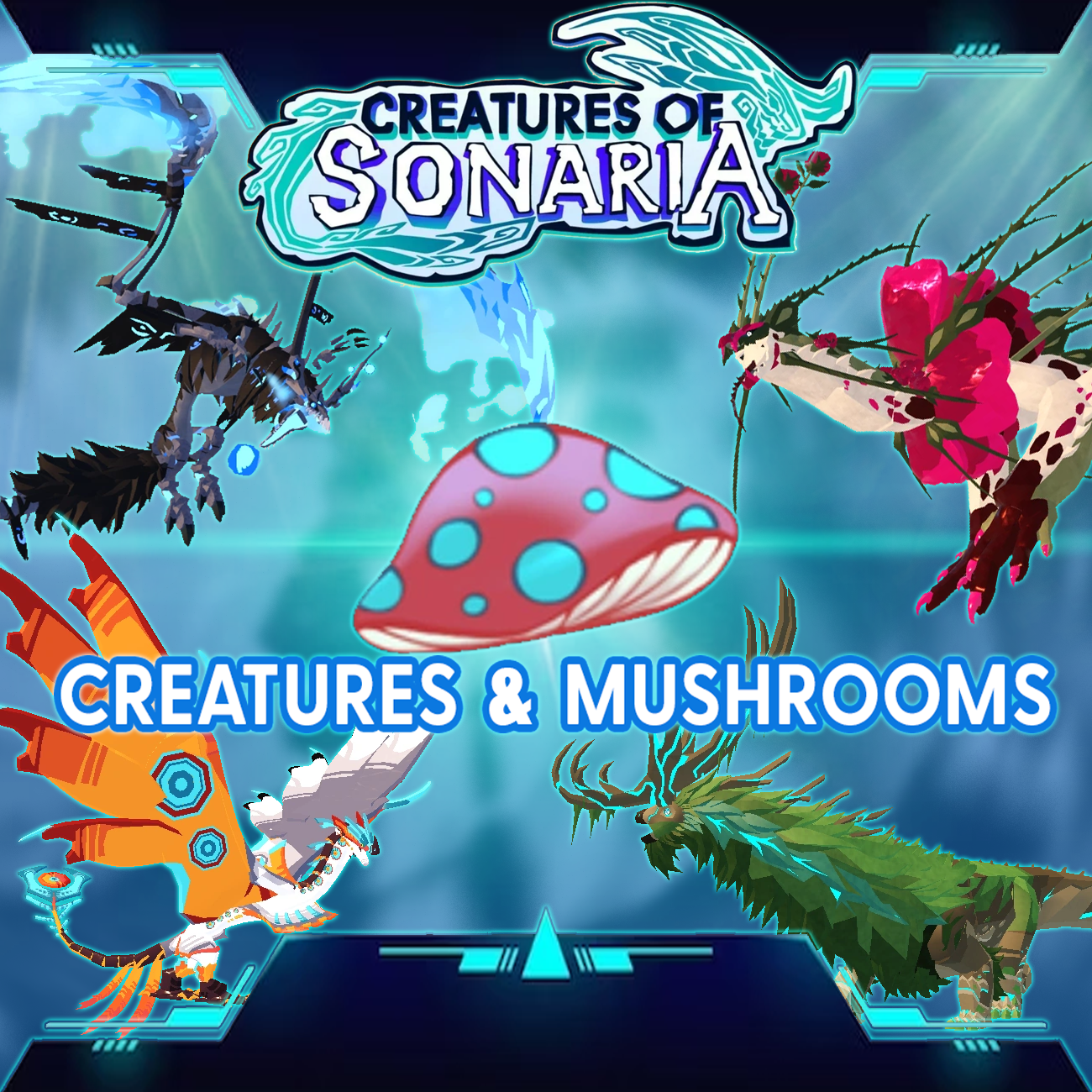 🎄Creatures & Mushroom | Creatures Of Sonaria | COS | Roblox | FAST DELIVERY! 🎄