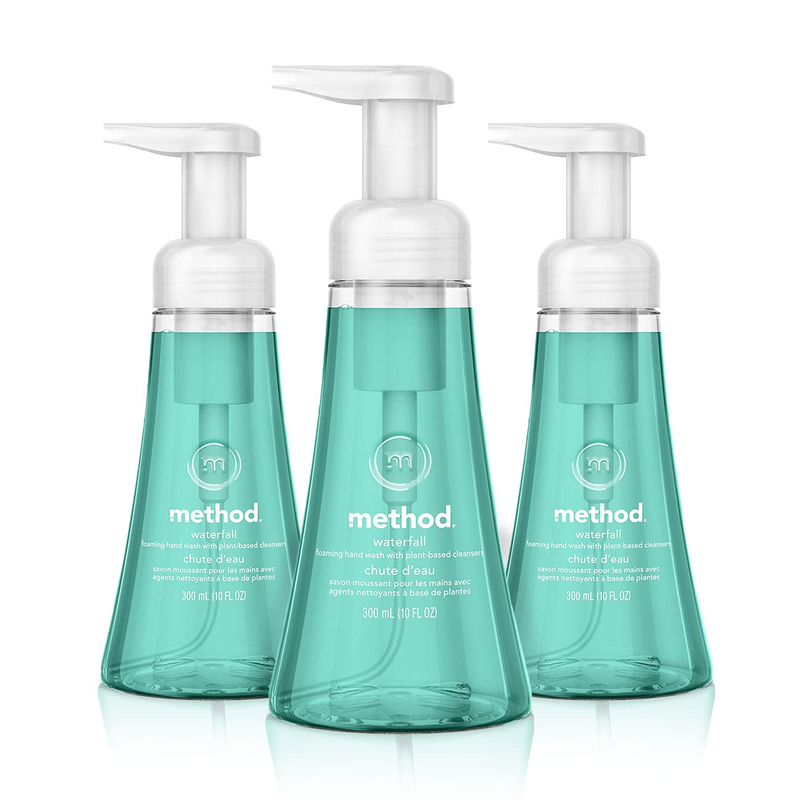 Method Foaming Hand Soap, Waterfall, Biodegradable Formula, 