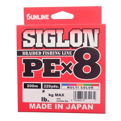SUNLINE Line Sigron PEx8 200m 5 colors No. 1 16LB J