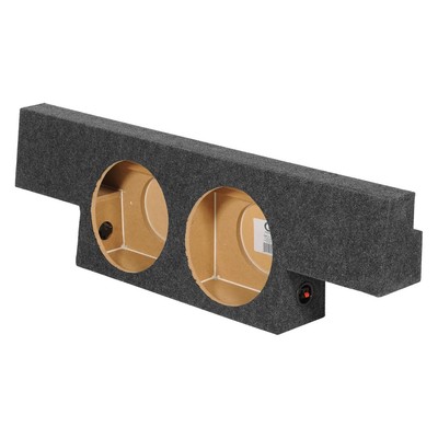 Qpower Gmc/Chevy Crew Cab '04-'06 Dual 12'' Empty Woofer Box