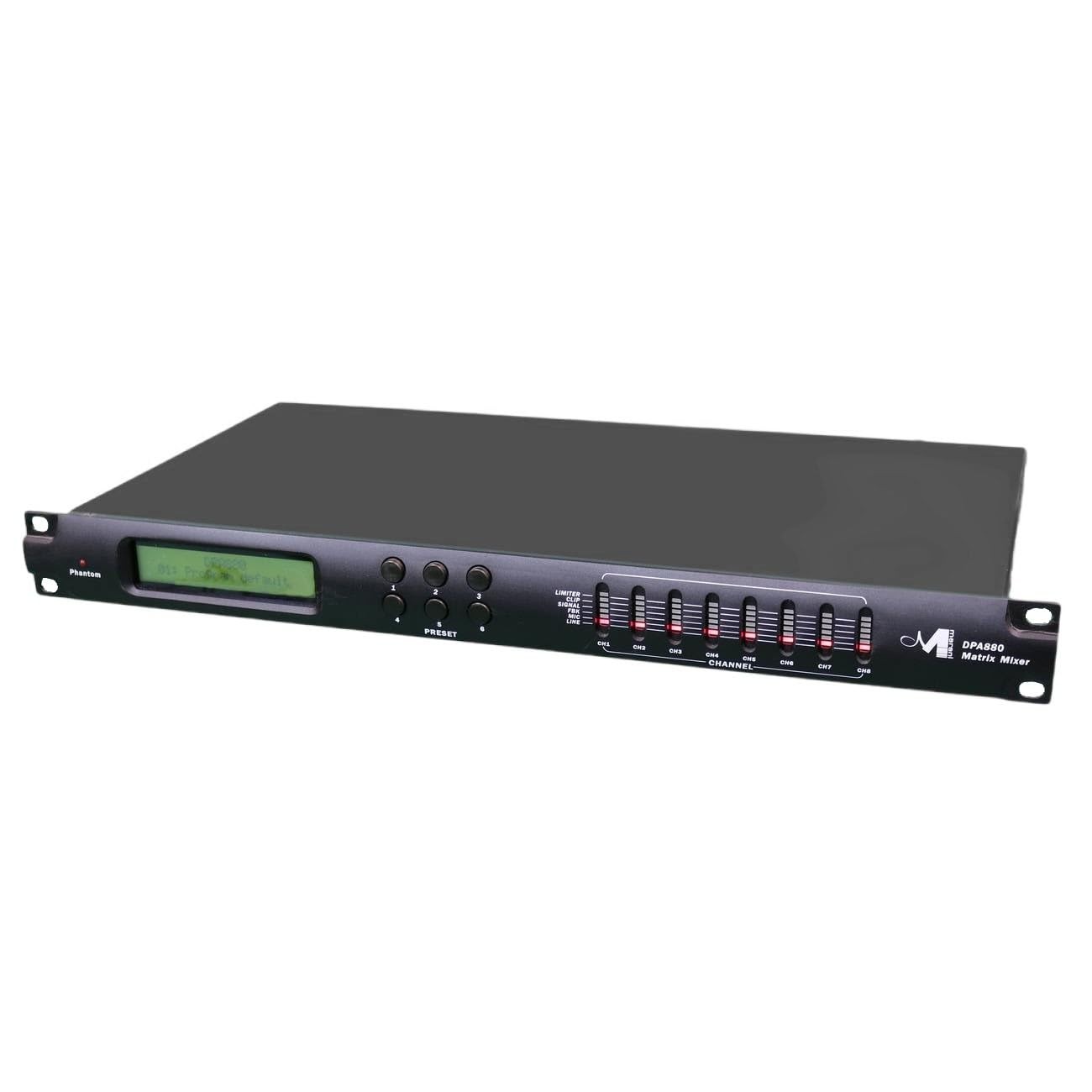 MARANI DPA880 8 Mic/Line Input x 8 Output Hardwired Conference Speaker Computer