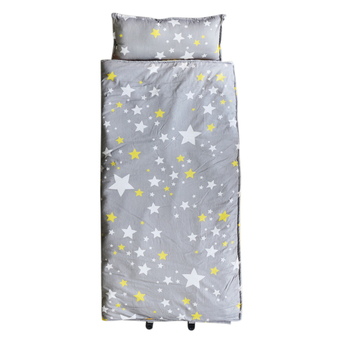 Portable Cotton Baby Nap Mat With Pillow 118 68cm Travel Preschool