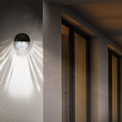 The range deals solar wall lights