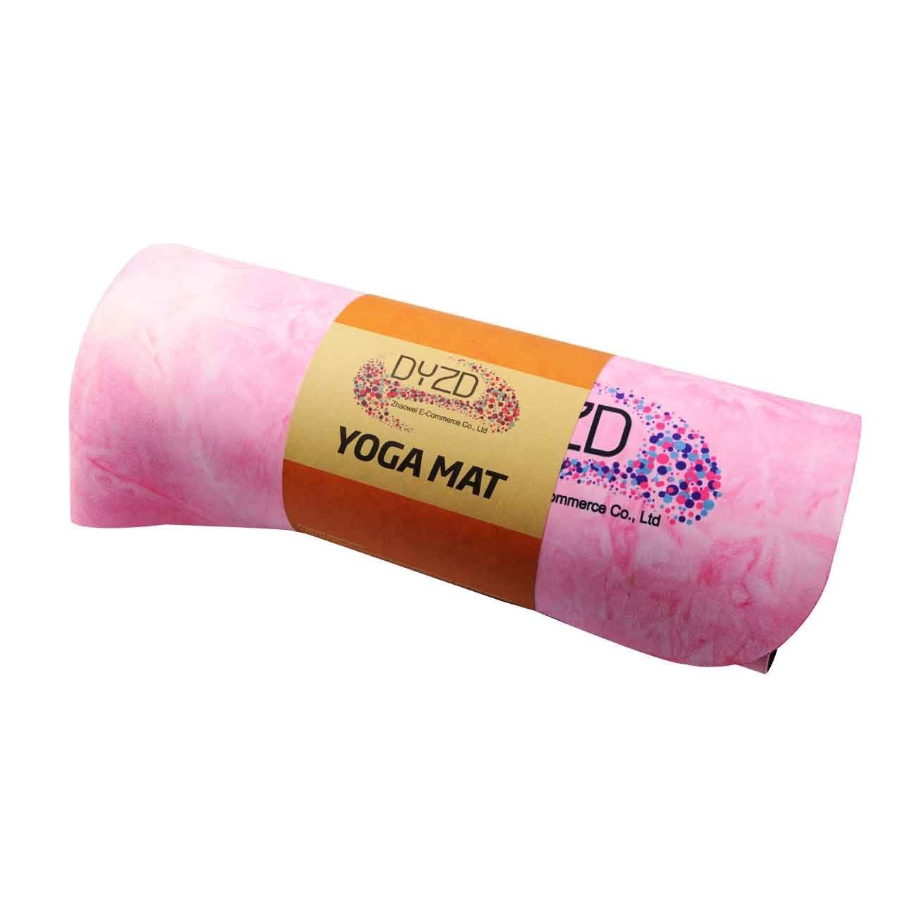 DYZD Premium Yoga Mat Combo 2 in 1 Exercise Pilates Extra Large Pink 72