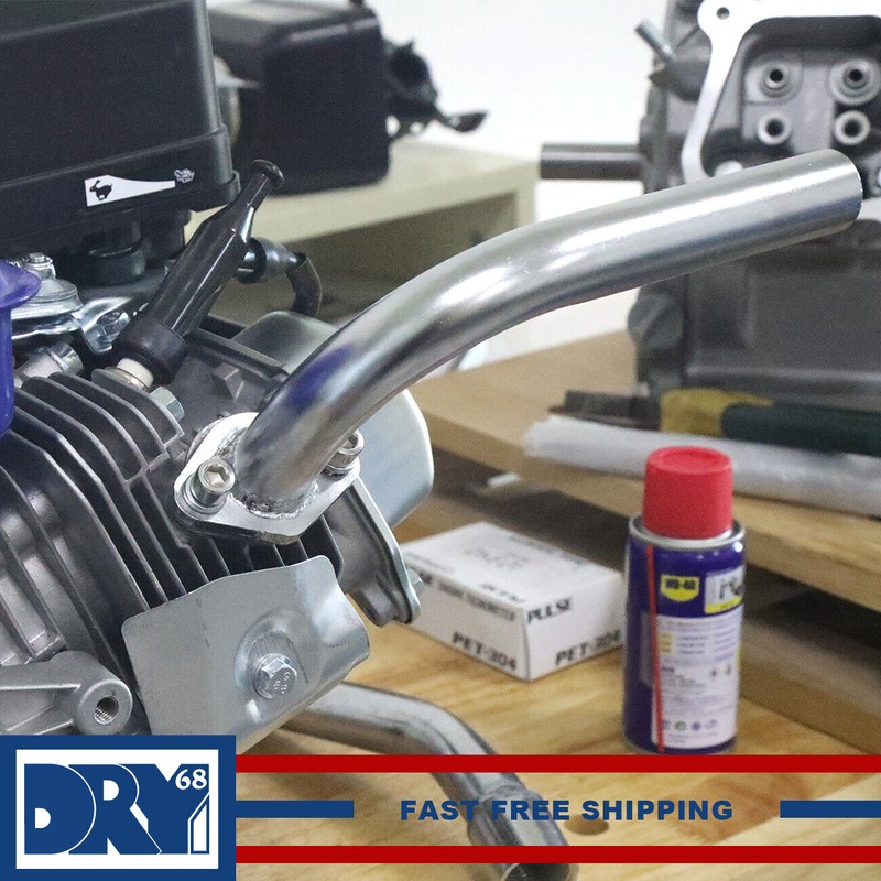 Exhaust Pipe for Predator 212cc GX160 GX200 Coleman CT200U Go Kart mini bikes