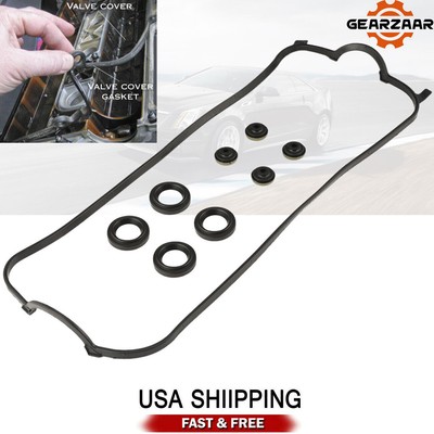 Valve Cover Gasket Set fit 94-02 Acura CL Honda Accord Isuzu Oasis 2.3L 2.2 SOHC