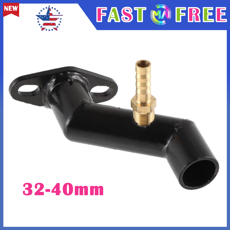 32-40mm Offset Intake Manifold W/ Gasket For 49cc 66cc 80cc Motorized Bicycle
