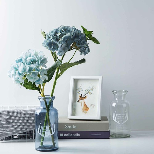 Glass Flower Bottle Creative Stylish Flower Vase Office Home