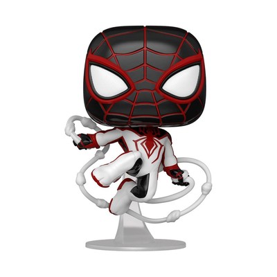 Pre Bestellung April 2021 FUNKO Pop Spiderman Miles Morales Track Anzug Figure
