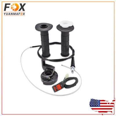 7/8'' 22mm Twist Throttle Cable Handle Kit For Predator 196cc 212cc 6.5hp Coleman