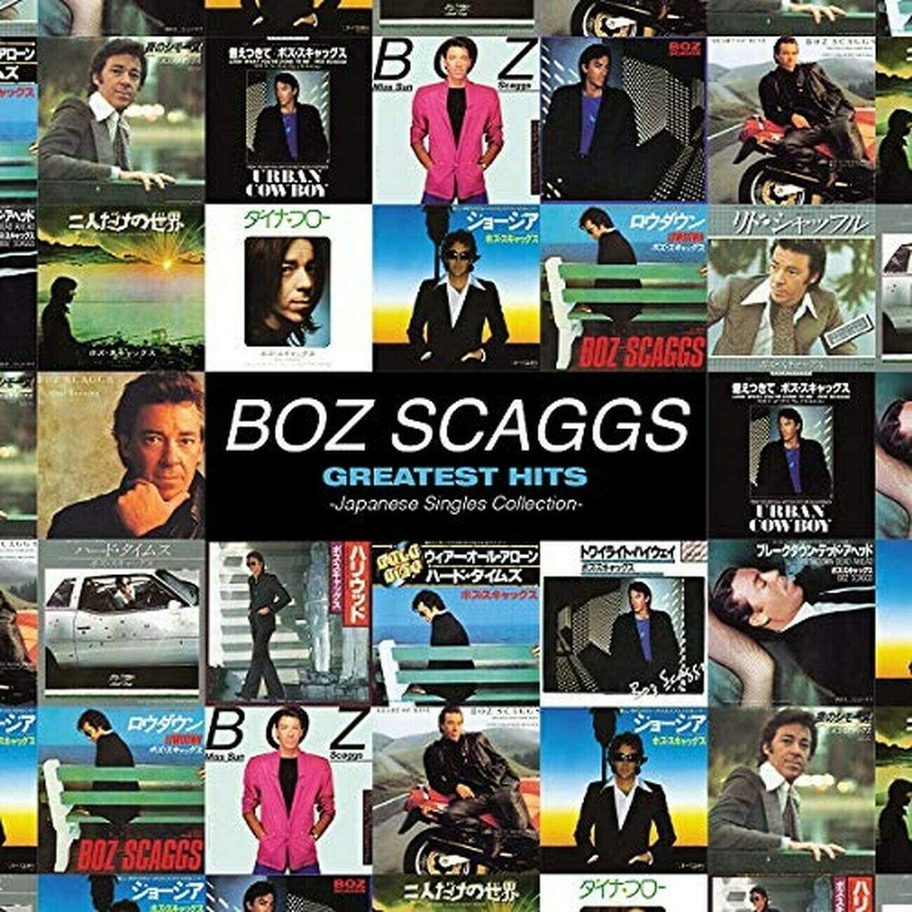 Boz Scaggs Japanese Single Collection Greatest Hits Japan CD