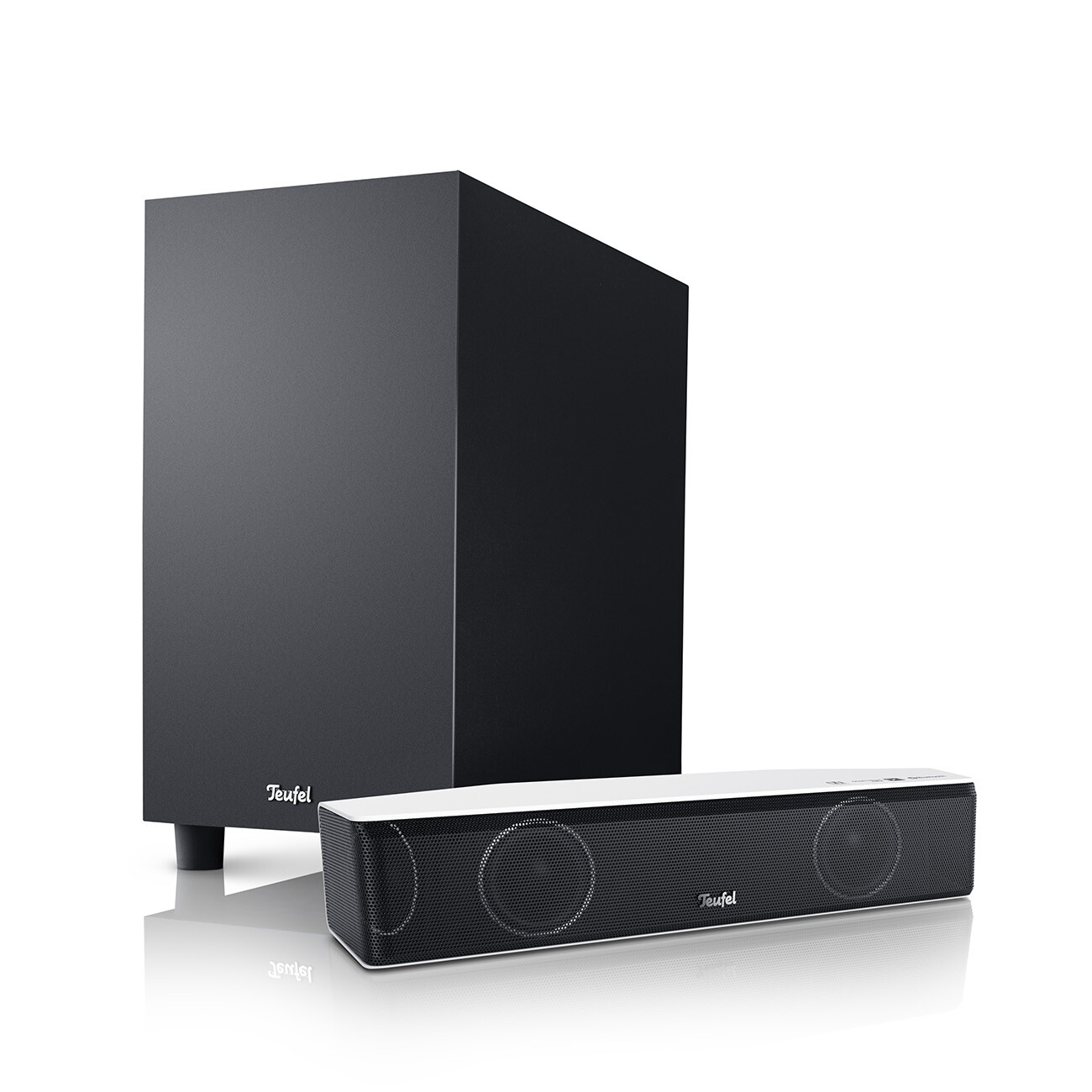 Teufel Cinebar One+ Soundbar Subwoofer Musik-Streaming Dynamore® Bluetooth HDMI