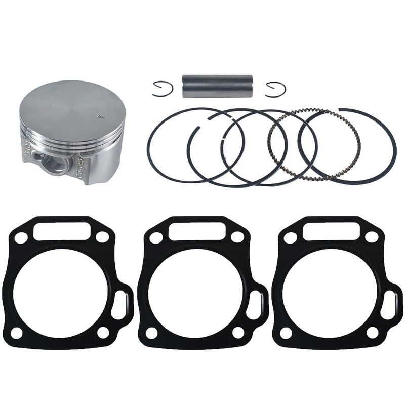 70mm Flat Top Piston with high compression gasket For Predator 212cc Mini Bike