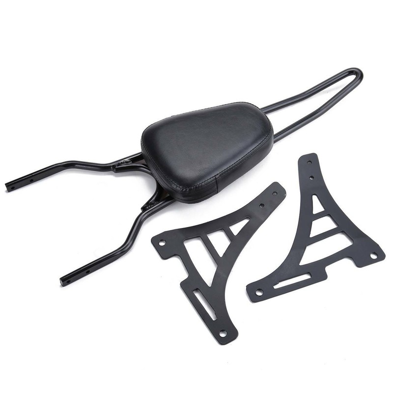 Sissy Bar Passenger Backrest Pad Motorcycle For Harley Sportster 1200 883 New for sale in