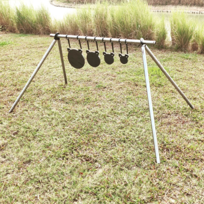 Steel Target Hanger DIY Target Stand Kit Hang & Hook Target System 1 EMT Conduit