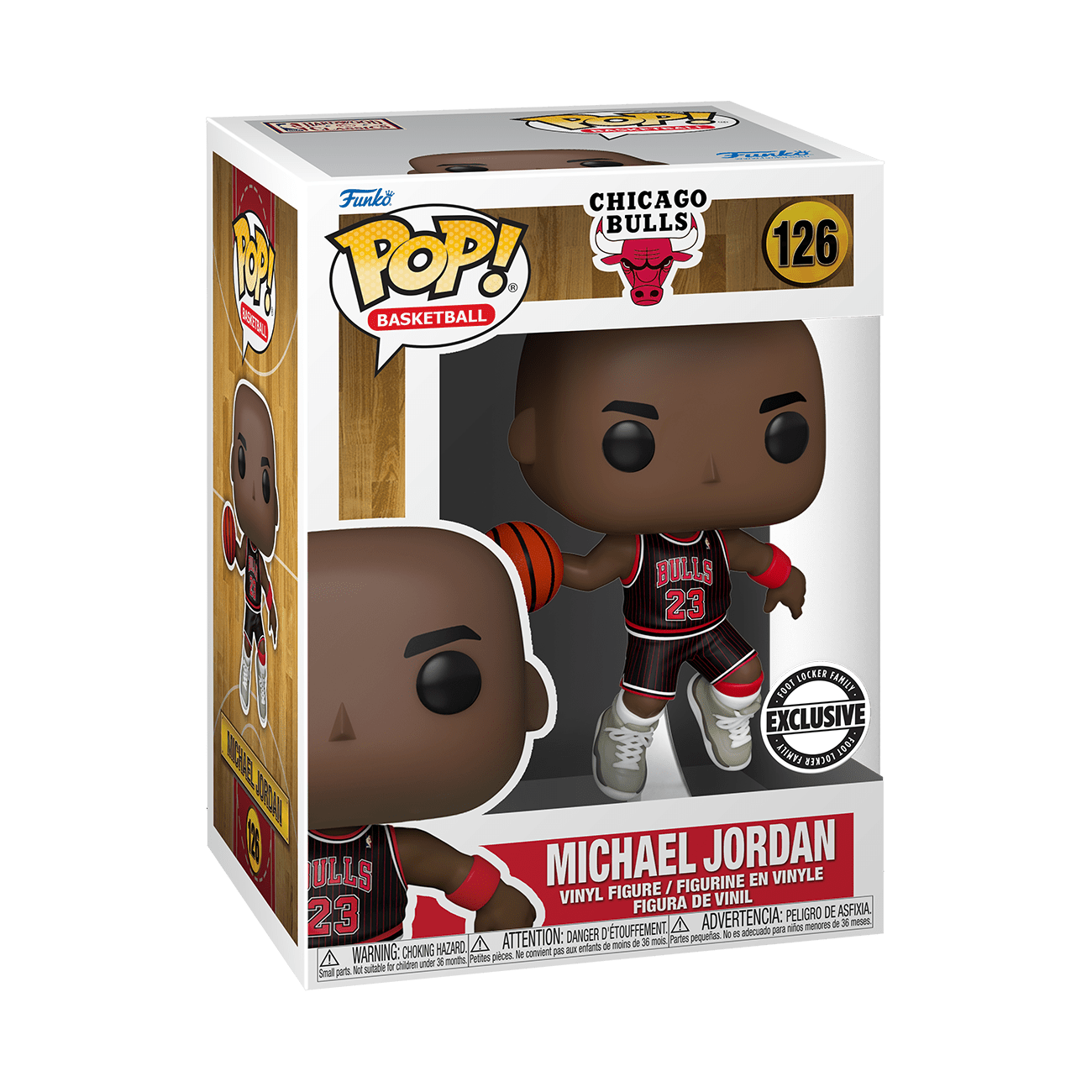 Funko Pop! FOOT LOCKER exclusive CHICAGO BULLS MICHAEL