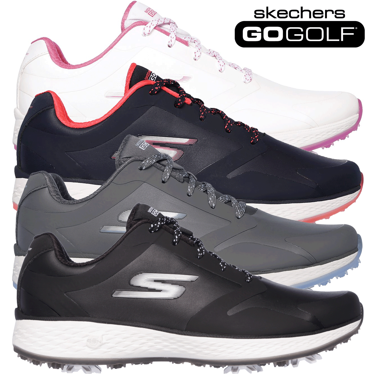 skechers ladies waterproof golf shoes uk