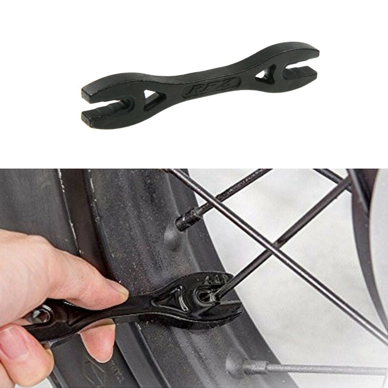 Spoke Spanner Wrench Tensioner Adjuster Tools 6 Sizes For Pit Dirt Bike Black.