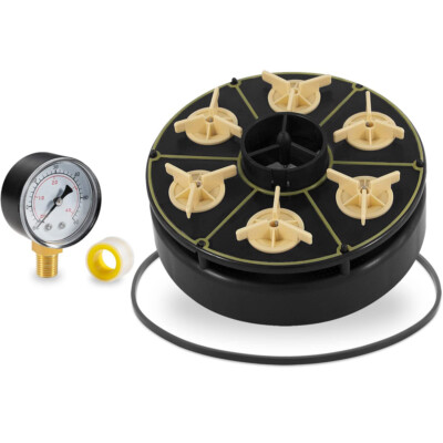 004-302-4408-00 for Paramount Water Valve 6 Port Gear Module w/ Pressure Gauge