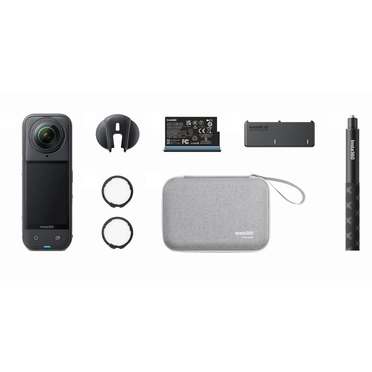 Insta360 - CINSAAHA-X504 - Actionkamera - X5 Essentials Bundle