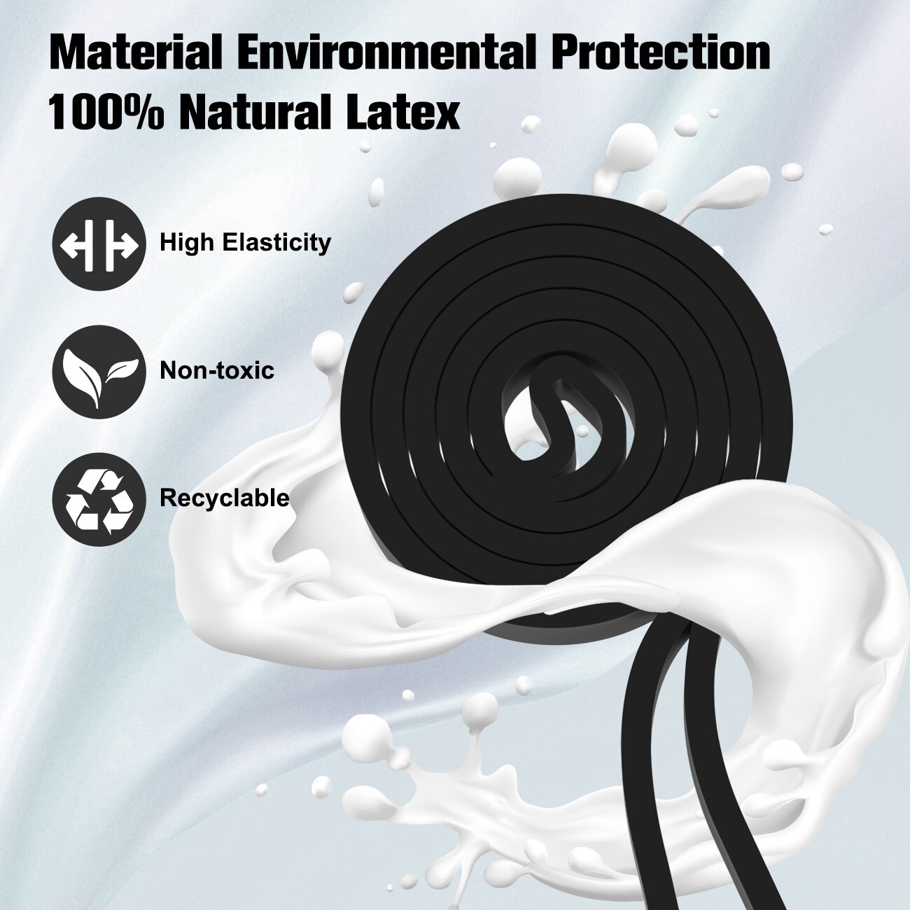 Heavy Duty Resistance Bands (Set of 5 ) Exercise Pull up Assist Fitness Workout