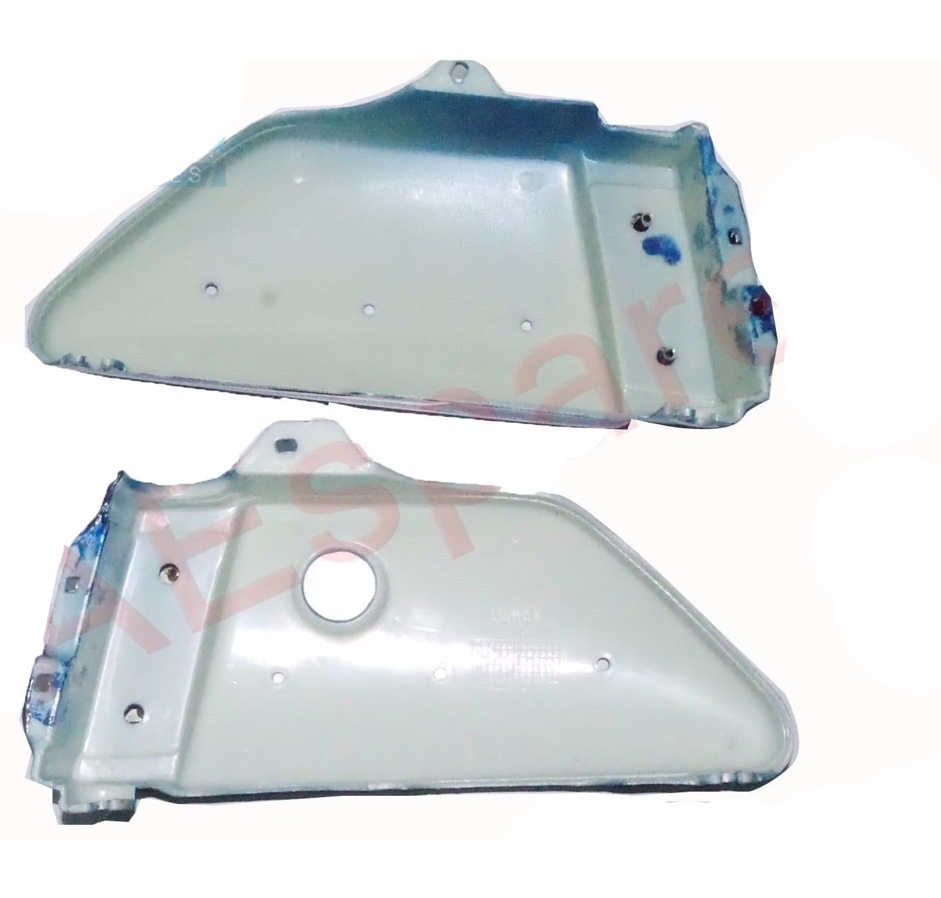 New RX100 Side Panel Set Blue Plastic Made For YAMAHA RX 100 Motorcycle 