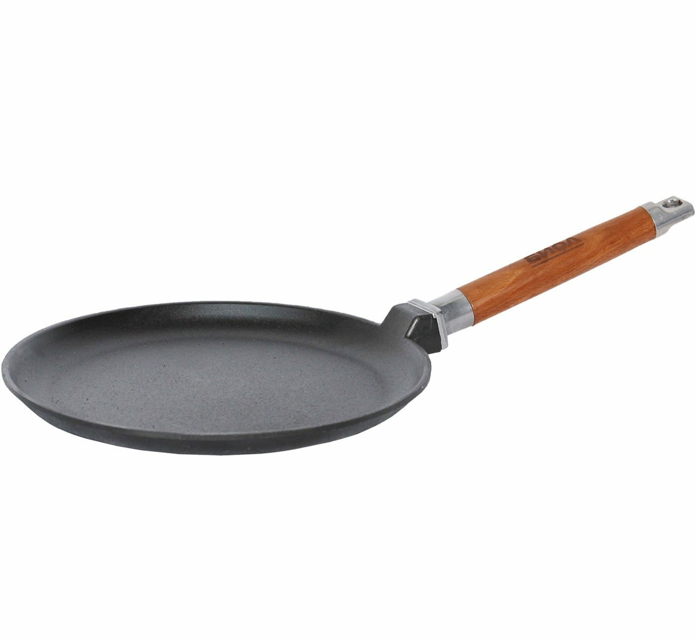 24 cm Pfannkuchen aus Gusseisen Pfanne Crepes-Pfanne Brat Induktion Pancake iron