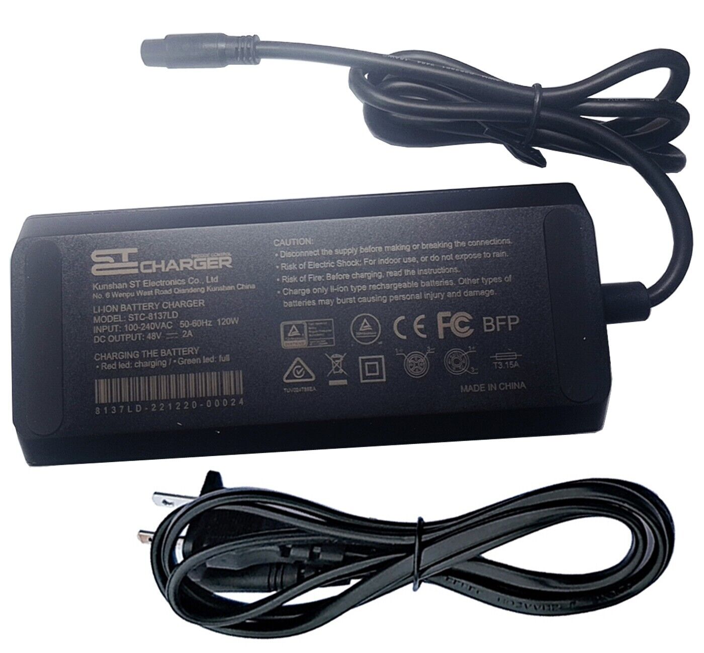 3-Prong 48V AC Adapter For Super73 Z1 ZX ZG R RX Series 3-Prong 48V AC Adapter For Super73 Z1 ZX ZG R RX Series
