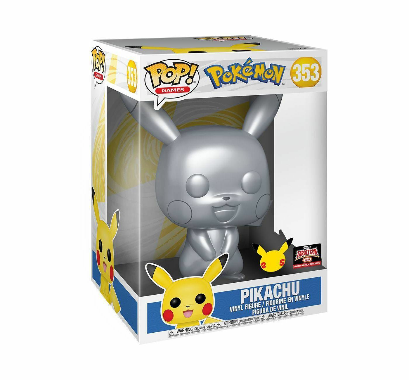 Funko Pop Pokemon Pikachu 353 Target Con 10 Funko Pop Pokemon Pikachu 353 Target Con 10