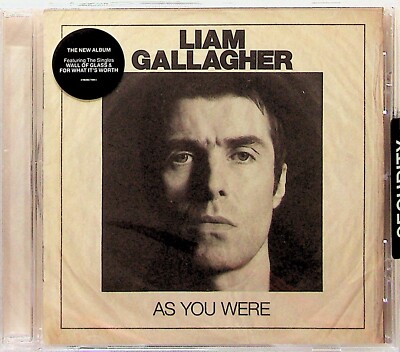 Liam Gallagher - As You Were CD (NEW 2017 Solo Album) OASIS Inc Wall of Glass