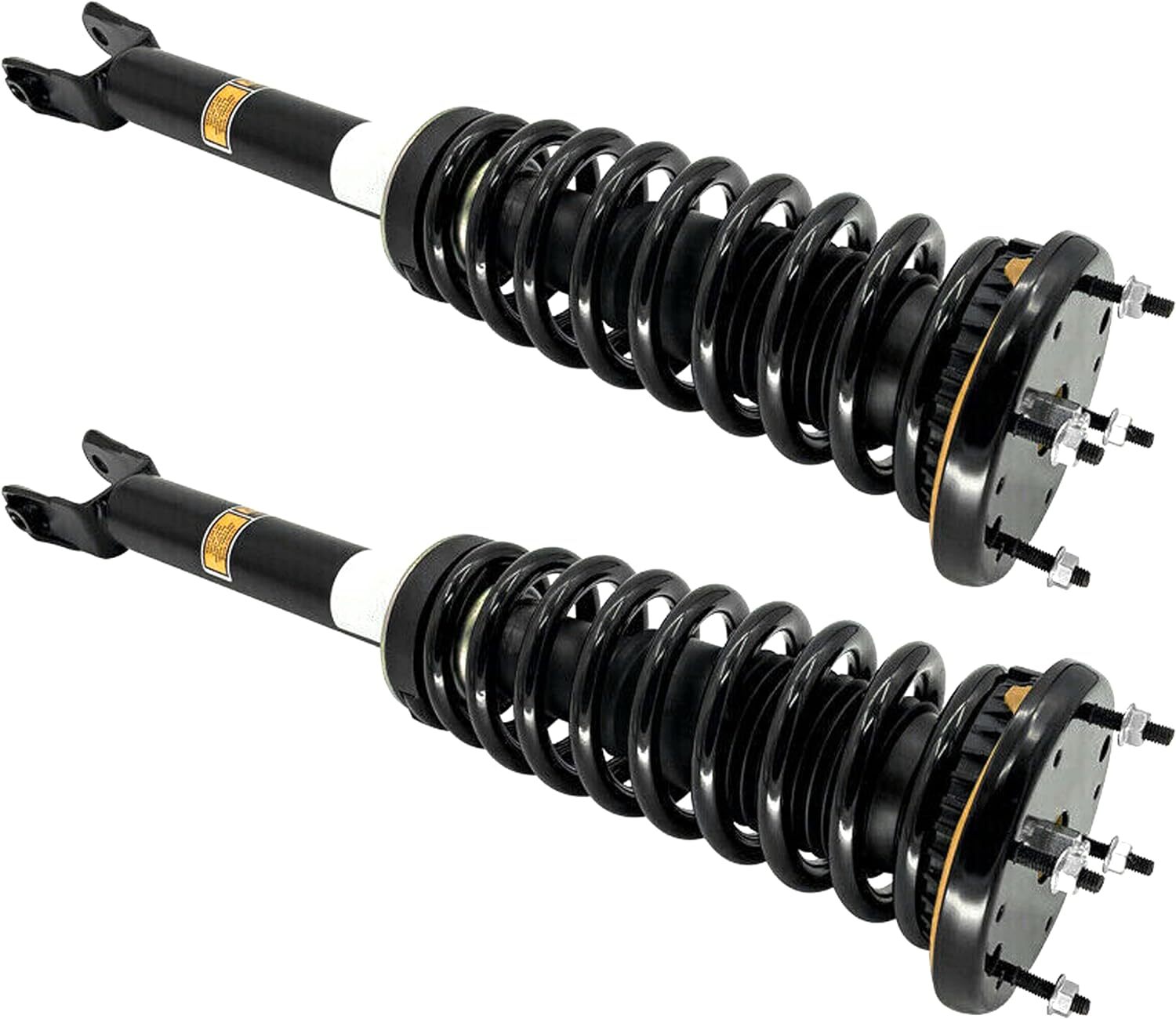 2X Front Shock Struts Assys W/O Electronic For Jaguar XF RWD
