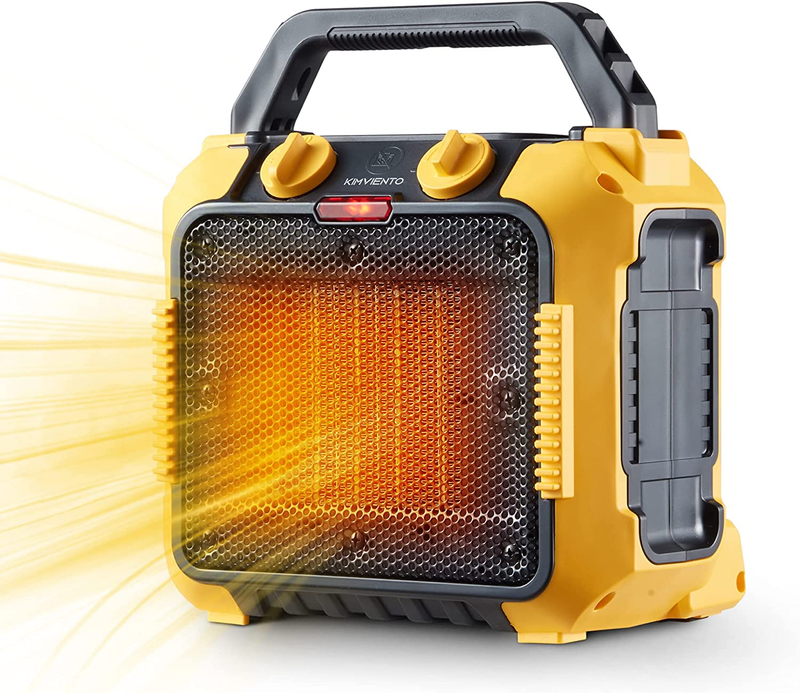, Electric Small Heater With Thermostat Overheat Tip-over P