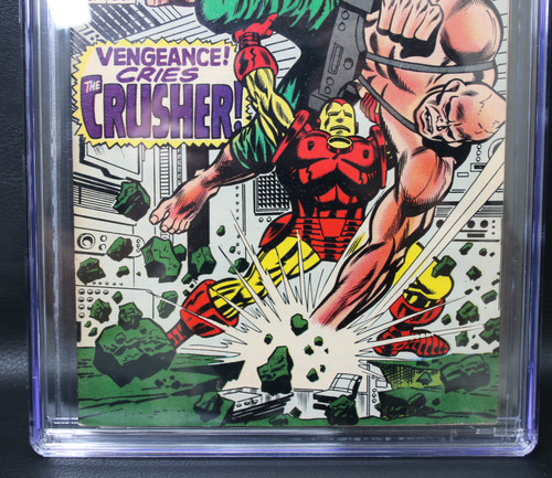 Iron Man #6 CGC 9.4 Crusher Appearance Marvel Comics 1968. Near TOP POP GRADE!