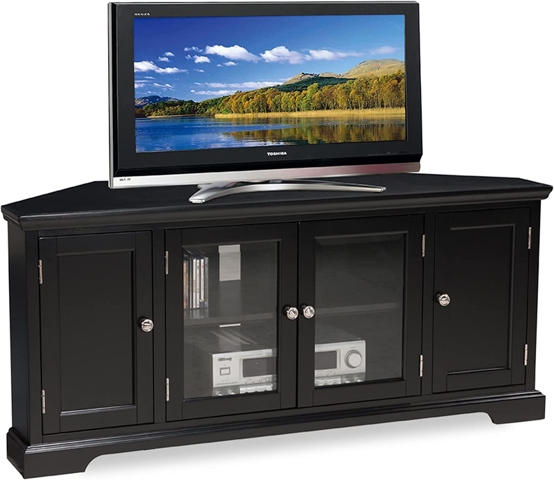 Leick Home Riley Holliday Corner 65" Tv'S, 56", Black
