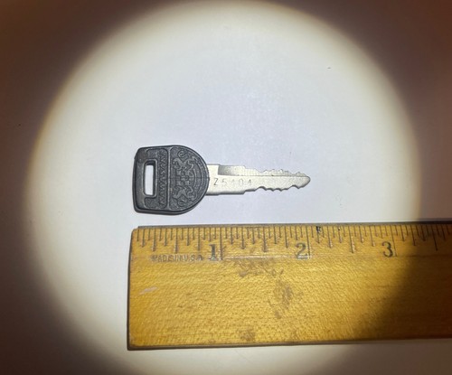KAWASAKI MOTORCYCLE KEY NUMBER Z5404 LIONS CREST USED Z 5404 | eBay