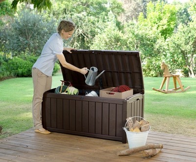 Keter Glenwood 101 Gallon Resin Deck Box