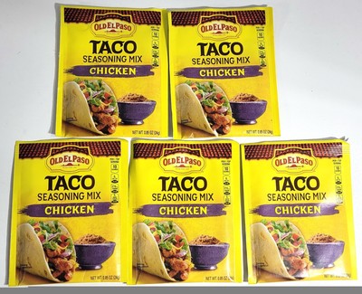 Old El Paso Chicken Taco Seasoning Mix 5 Pack